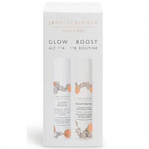 Jane Scrivner - Glow Boost Duo - Glow Renew & Brightening B - Sada pleťových sér s Vitamínmi A & B 